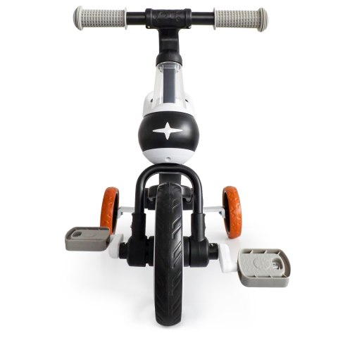 Rower rowerek biegowy 4w1 Pedały Kółka boczne czarny ECOTOYS ECOTOYS Rower rowerek biegowy 4w1 Pedały Kółka boczne czarny ECOTOYS ECOTOYS