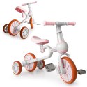 Rower rowerek biegowy 4w1 Pedały Kółka boczne różowy ECOTOYS ECOTOYS