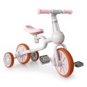 Rower rowerek biegowy 4w1 Pedały Kółka boczne różowy ECOTOYS ECOTOYS
