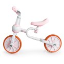 Rower rowerek biegowy 4w1 Pedały Kółka boczne różowy ECOTOYS ECOTOYS