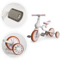 Rower rowerek biegowy 4w1 Pedały Kółka boczne różowy ECOTOYS ECOTOYS