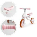 Rower rowerek biegowy 4w1 Pedały Kółka boczne różowy ECOTOYS ECOTOYS