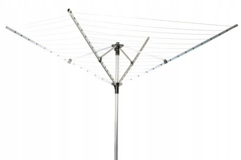 Suszarka ogrodowa na pranie 60 m powierzchni suszenia świder do montażu + pokrowiec gratis ModernHome ModernHome Suszarka ogrodowa na pranie 60 m powierzchni suszenia świder do montażu + pokrowiec gratis ModernHome ModernHome