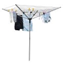Suszarka ogrodowa na pranie 60 m powierzchni suszenia świder do montażu + pokrowiec gratis ModernHome ModernHome