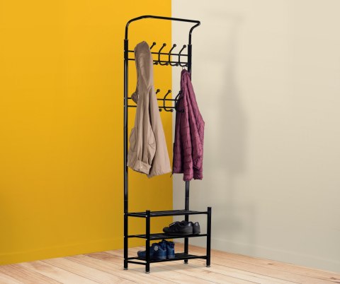 Wieszak na ubrania + szafka regał półka na buty ModernHome ModernHome Wieszak na ubrania + szafka regał półka na buty ModernHome ModernHome