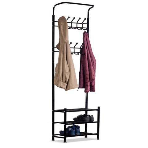 Wieszak na ubrania + szafka regał półka na buty ModernHome ModernHome Wieszak na ubrania + szafka regał półka na buty ModernHome ModernHome
