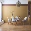 Zestaw 4 krzeseł krzesło do salonu jadalni z poduszką Białe ModernHome ModernHome