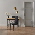 Zestaw krzesła krzesło tapicerowane do jadalni i salonu 4szt czarne ModernHome
