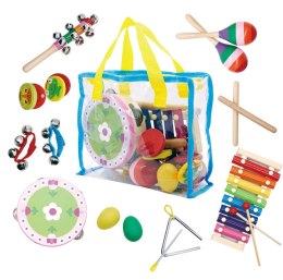 Zestaw muzyczny 14 instrumentów + torba ECOTOYS ECOTOYS