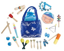 Zestaw muzyczny 16 instrumentów dla dzieci + torba ECOTOYS ECOTOYS
