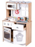 Drewniana kuchnia dla dzieci dodatkowe akcesoria ECOTOYS ECOTOYS