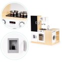 Drewniana kuchnia dla dzieci osobne segmenty XXL tablica + LED ECOTOYS ECOTOYS