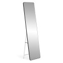 Duże stojące lustro prostokątne wąska rama 148 cm ModernHome ModernHome