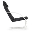 Fotel fiński bujany finka do salonu biały gięta sklejka ModernHome ModernHome