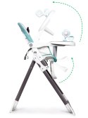 Fotelik krzesełko do karmienia składane ECOTOYS ECOTOYS