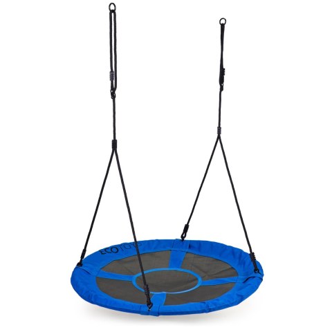 Huśtawka ogrodowa bocianie gniazdo 100 cm niebieska ECOTOYS ECOTOYS