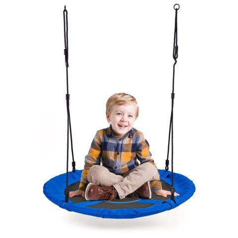 Huśtawka ogrodowa bocianie gniazdo 100 cm niebieska ECOTOYS ECOTOYS