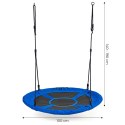 Huśtawka ogrodowa bocianie gniazdo 100 cm niebieska ECOTOYS ECOTOYS