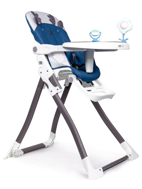 Krzesełko fotelik do karmienia Renifer składane ECOTOYS ECOTOYS