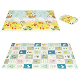 Mata piankowa edukacyjna dwustronna składana duża torba ECOTOYS ECOTOYS