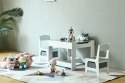 Meble dla dzieci zestaw drewniany stół + 2 krzesła ECOTOYS ECOTOYS