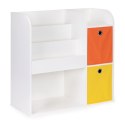 Regał drewniany dla dzieci szafka dziecięca przegrody organizer ECOTOYS ECOTOYS