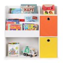 Regał drewniany dla dzieci szafka dziecięca przegrody organizer ECOTOYS ECOTOYS