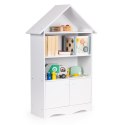 Regał szafka domek na zabawki dla dzieci biblioteczka ECOTOYS ECOTOYS