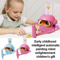 Robot rysujący sterowany głosem , interaktywny robot edukacyjny , magiczny robot malujący, prezent dla chłopców i dziewczynek.