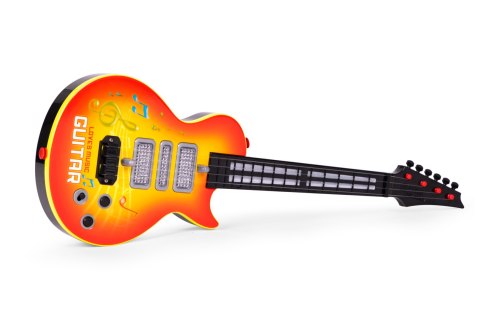 Rockowa gitara dla dzieci z nauką gry na gitarze podczerwień melodie MULTISTORE