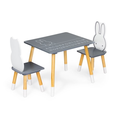 Stół stolik + 2 krzesła meble dla dzieci zestaw ECOTOYS ECOTOYS