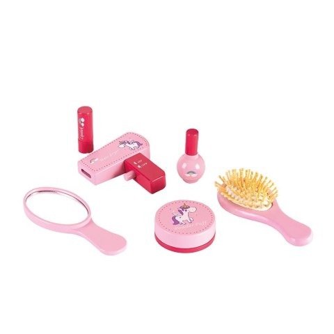 Zestaw piękności kosmetyczka 6 akcesoriów beauty ECOTOYS ECOTOYS