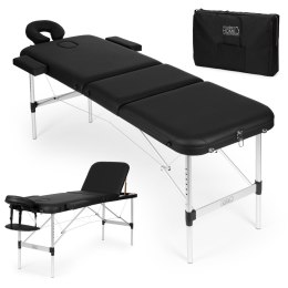 Aluminiowy stół do masażu i rehabilitacji 3-segmentowy składany w walizkę + torba ModernHome ModernHome