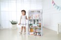 Domek dla lalek Alice 3 piętra 4 pomieszczenia komplet 9 mebelków ECOTOYS ECOTOYS