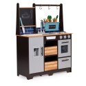 Duża drewniana kuchnia dla dzieci z warzywniakiem i akcesoriami ECOTOYS ECOTOYS