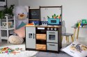 Duża drewniana kuchnia dla dzieci z warzywniakiem i akcesoriami ECOTOYS ECOTOYS