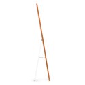 Duże lustro stojące 148 cm aluminiowa rama rozstawiane ModernHome ModernHome
