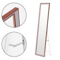 Duże lustro stojące 148 cm aluminiowa rama rozstawiane ModernHome ModernHome