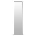 Duże lustro stojące 159 cm aluminium czarna rama ModernHome ModernHome