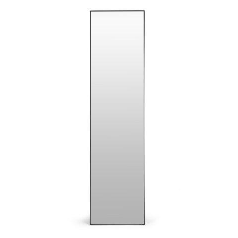 Duże lustro stojące 159 cm aluminium czarna rama ModernHome ModernHome