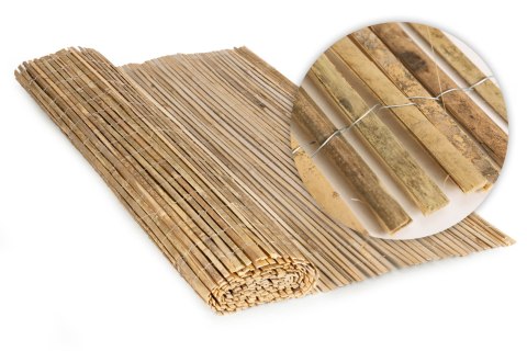 Dwustronna mata bambusowa 150x500 cm na balkon taras ogrodzenie naturalna MultiGarden MultiGarden