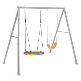 Huśtawka ogrodowa podwójna plac zabaw dla dzieci bocianie gniazdo INTEX 44126 INTEX