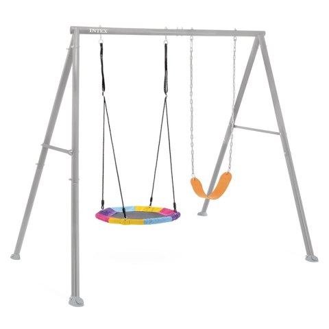Huśtawka ogrodowa podwójna plac zabaw dla dzieci bocianie gniazdo INTEX 44126 INTEX