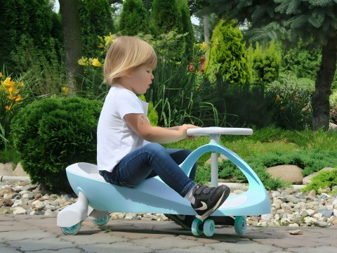 Jeździk grawitacyjny pojazd dla dzieci koła LED różowy ECOTOYS ECOTOYS