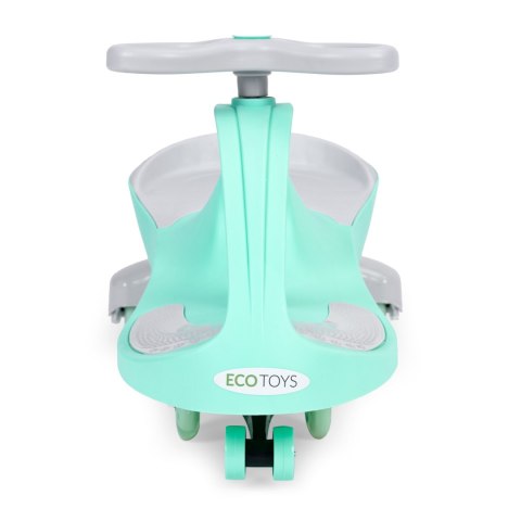 Jeździk grawitacyjny pojazd dla dzieci koła LED zielony ECOTOYS ECOTOYS