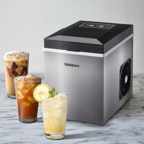 Kostkarka do lodu domowa maszyna do kostek kuszony lód 10 kg 165W WEBBER WEBBER
