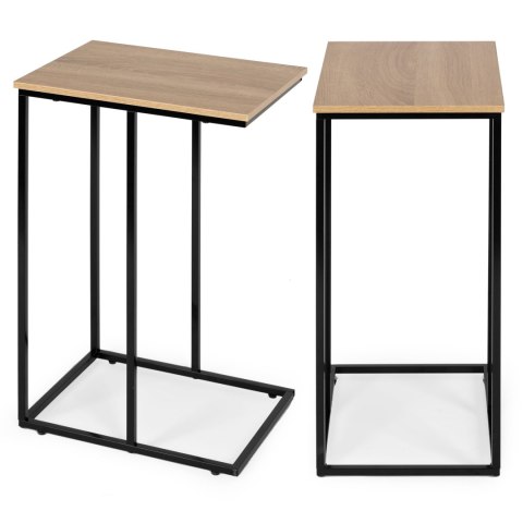 Mobilny stolik pomocniczy boczny pod laptopa metalowy stelaż ModernHome ModernHome