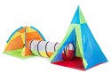 Namiot dla dzieci plac zabaw 3w1 iglo tipi tunel zestaw IPLAY IPLAY