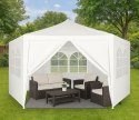 Namiot pawilon ogrodowy handlowy 2x2x2 m z oknami biały MultiGarden MultiGarden