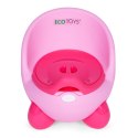 Nocnik toaleta sedes dla dzieci wyjmowany wkład antypoślizgowe nóżki różowy ECOTOYS ECOTOYS